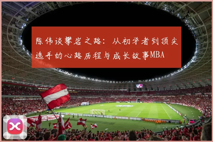 陈伟谈攀岩之路：从初学者到顶尖选手的心路历程与成长故事MBA