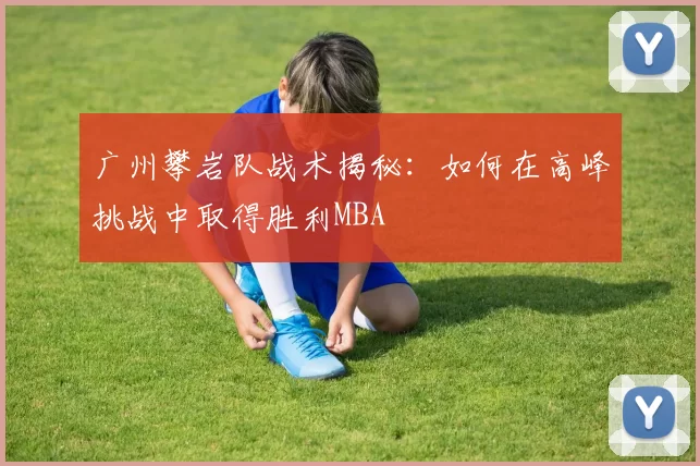 广州攀岩队战术揭秘：如何在高峰挑战中取得胜利MBA